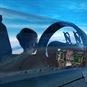 Plane Interior kid piloting